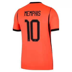 Camiseta Países Bajos Memphis Depay 10 Hombre 1ª Equipación Mundial 2026