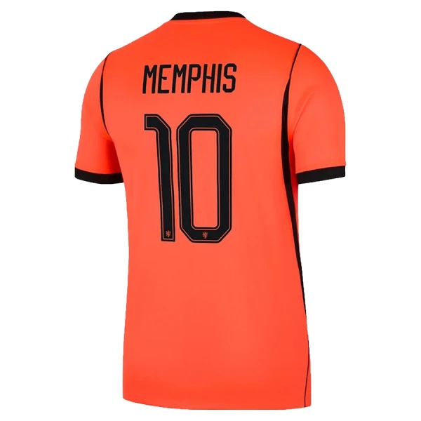 Camiseta Países Bajos Memphis Depay 10 Hombre 1ª Equipación Mundial 2026