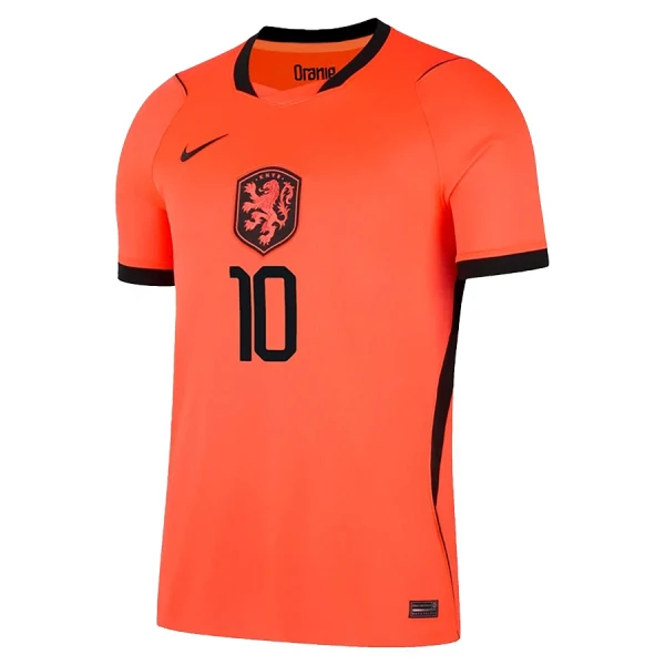 Camiseta Países Bajos Memphis Depay 10 Hombre 1ª Equipación Mundial 2026
