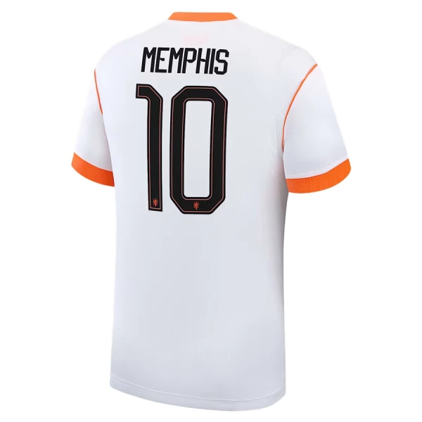 Camiseta Países Bajos Memphis Depay 10 Hombre 2ª Equipación Mundial 2026