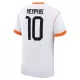 Camiseta Países Bajos Memphis Depay 10 Hombre 2ª Equipación Mundial 2026
