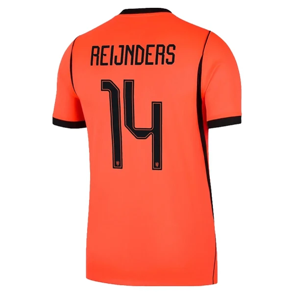 Camiseta Países Bajos Reijnders 14 Niños 1ª Equipación Mundial 2026