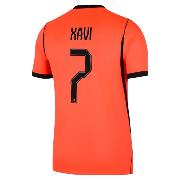 Camiseta Países Bajos Xavi 7 Hombre 1ª Equipación Mundial 2026