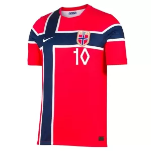 Camiseta Noruega Martin Ødegaard 10 Niños 1ª Equipación Mundial 2026