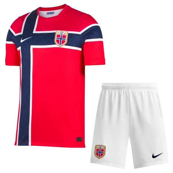 Camiseta Noruega Niños 1ª Equipación Mundial 2026