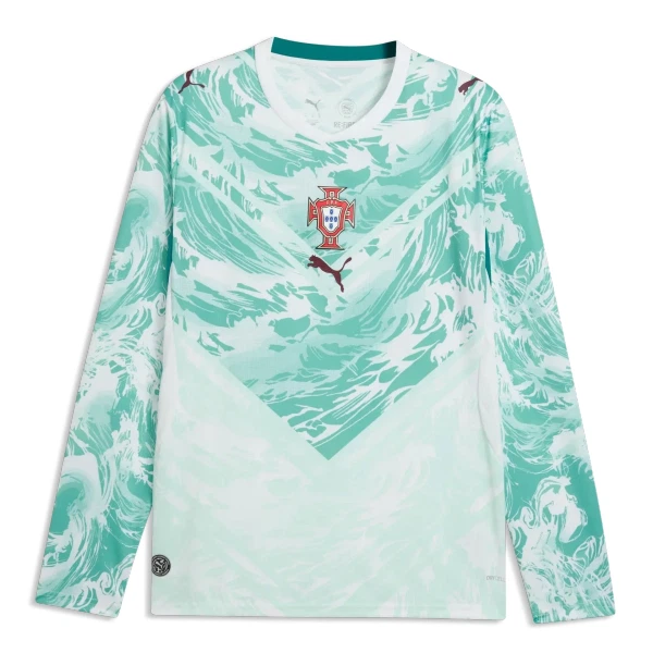 Camiseta Portugal Hombre 2ª Equipación Mundial 2026 Manga Larga