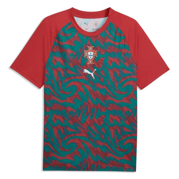 Camiseta Portugal Pre-Match Hombre Mundial 2026 Rojo Camiseta Portugal Pre-Match Hombre Mundial 2026 Rojo
