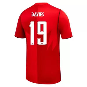 Camiseta Canadá Alphonso Davies 19 Hombre 1ª Equipación Mundial 2026
