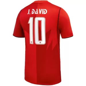 Camiseta Canadá J. David 10 Hombre 1ª Equipación Mundial 2026