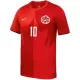 Camiseta Canadá J. David 10 Hombre 1ª Equipación Mundial 2026