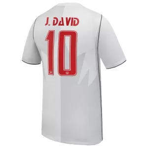 Camiseta Canadá J. David 10 Hombre 3ª Equipación Mundial 2026