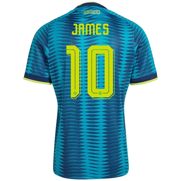Camiseta Colombia James 10 Hombre 2ª Equipación Mundial 2026