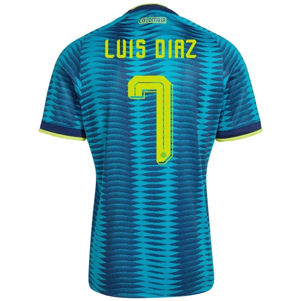 Camiseta Colombia Luis Díaz 7 Hombre 2ª Equipación Mundial 2026 Camiseta Colombia Luis Díaz 7 Hombre 2ª Equipación Mundial 2026