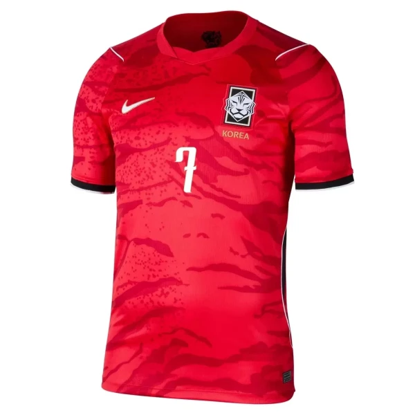 Camiseta Corea del Sur Heung-min Son 7 Hombre 1ª Equipación Mundial 2026