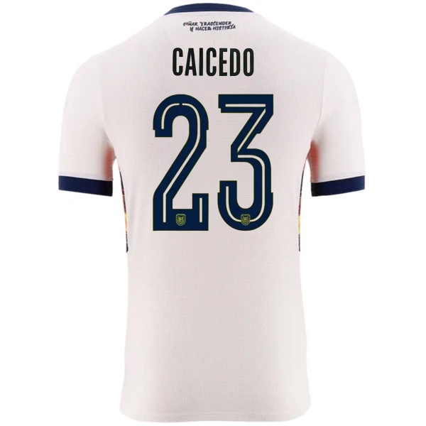 Camiseta Ecuador Moisés Caicedo 23 Hombre 3ª Equipación Mundial 2026 Camiseta Ecuador Moisés Caicedo 23 Hombre 3ª Equipación Mundial 2026