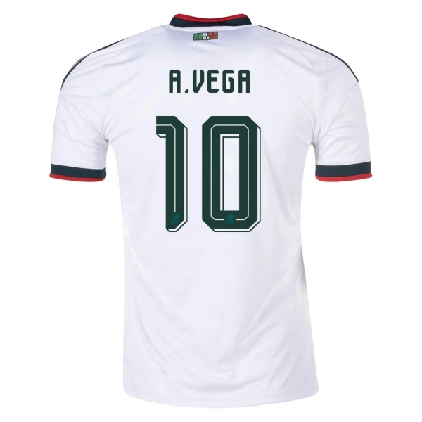 Camiseta México A. Vega 10 Hombre 2ª Equipación Mundial 2026