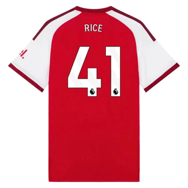 Camiseta Arsenal Declan Rice 41 Hombre 1ª Equipación 26/27 Camiseta Arsenal Declan Rice 41 Hombre 1ª Equipación 26/27