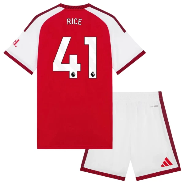Camiseta Arsenal Declan Rice 41 Niños 1ª Equipación 26/27 Camiseta Arsenal Declan Rice 41 Niños 1ª Equipación 26/27
