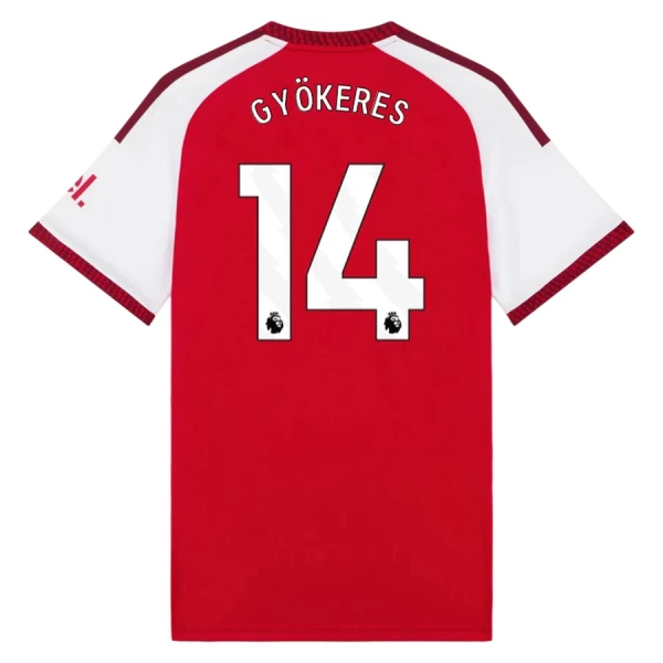 Camiseta Arsenal Gyokeres 14 Hombre 1ª Equipación 26/27