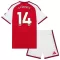 Camiseta Arsenal Gyokeres 14 Niños 1ª Equipación 26/27