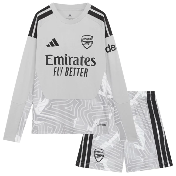 Camiseta Portero Arsenal Niños 1ª Equipación 26/27 Manga Larga