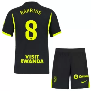 Camiseta Atlético Madrid Barrios 8 Niños 2ª Equipación 26/27