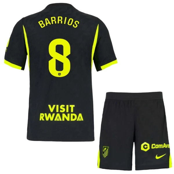 Camiseta Atlético Madrid Barrios 8 Niños 2ª Equipación 26/27 Camiseta Atlético Madrid Barrios 8 Niños 2ª Equipación 26/27