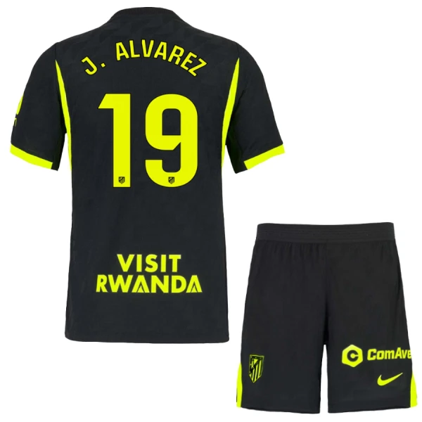 Camiseta Atlético Madrid Julián Álvarez 19 Niños 2ª Equipación 26/27 Camiseta Atlético Madrid Julián Álvarez 19 Niños 2ª Equipación 26/27