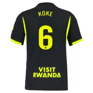 Camiseta Atlético Madrid Koke 6 Hombre 2ª Equipación 26/27