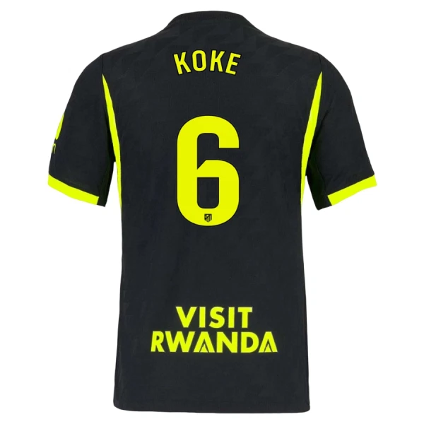 Camiseta Atlético Madrid Koke 6 Hombre 2ª Equipación 26/27 Camiseta Atlético Madrid Koke 6 Hombre 2ª Equipación 26/27