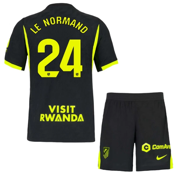 Camiseta Atlético Madrid Le Normand 24 Niños 2ª Equipación 26/27 Camiseta Atlético Madrid Le Normand 24 Niños 2ª Equipación 26/27
