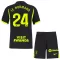 Camiseta Atlético Madrid Le Normand 24 Niños 2ª Equipación 26/27