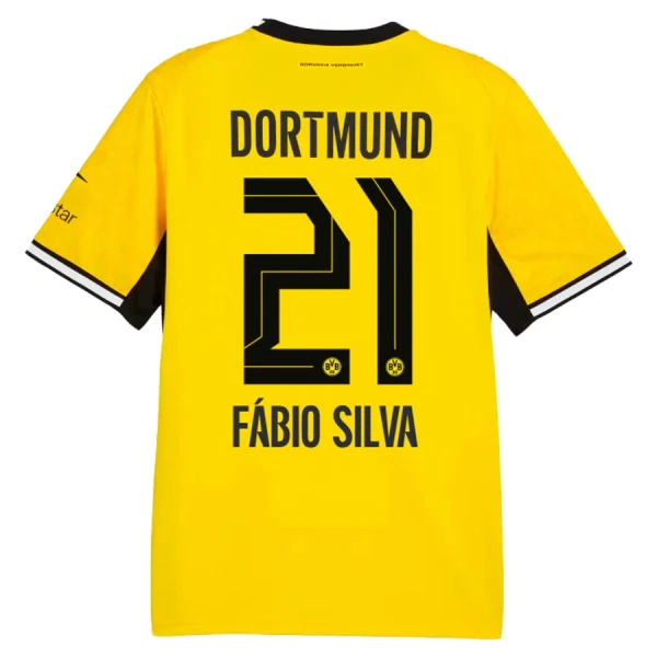 Camiseta Borussia Dortmund Fabio Silva 21 Hombre 1ª Equipación 26/27 Camiseta Borussia Dortmund Fabio Silva 21 Hombre 1ª Equipación 26/27