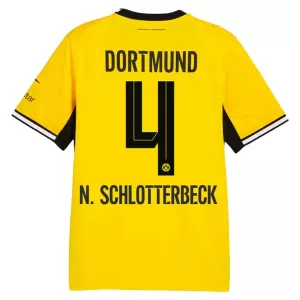 Camiseta Borussia Dortmund Nico Schlotterbeck 4 Hombre 1ª Equipación 26/27