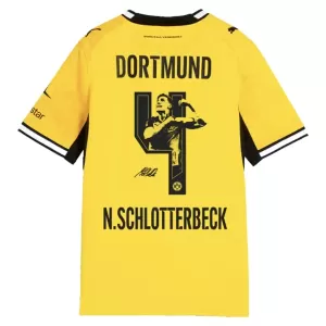 Camiseta Borussia Dortmund Nico Schlotterbeck 4 Hombre 1ª Equipación 26/27 Edición Especial