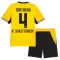 Camiseta Borussia Dortmund Nico Schlotterbeck 4 Niños 1ª Equipación 26/27