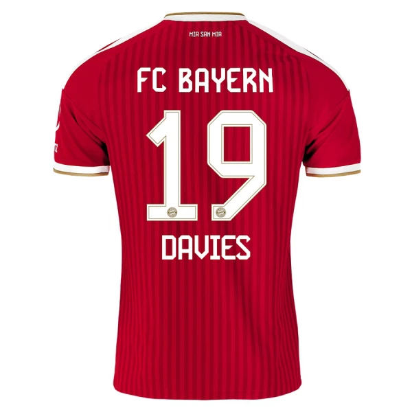 Camiseta FC Bayern Múnich Alphonso Davies 19 Hombre 1ª Equipación 26/27 Camiseta FC Bayern Múnich Alphonso Davies 19 Hombre 1ª Equipación 26/27