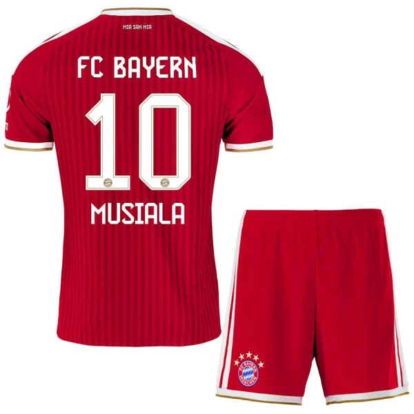 Camiseta FC Bayern Múnich Jamal Musiala 10 Niños 1ª Equipación 26/27 Camiseta FC Bayern Múnich Jamal Musiala 10 Niños 1ª Equipación 26/27