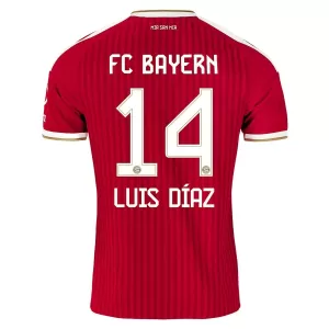 Camiseta FC Bayern Múnich Luis Díaz 14 Hombre 1ª Equipación 26/27