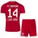Camiseta FC Bayern Múnich Luis Díaz 14 Niños 1ª Equipación 26/27 Camiseta FC Bayern Múnich Luis Díaz 14 Niños 1ª Equipación 26/27