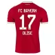 Camiseta FC Bayern Múnich Olise 17 Hombre 1ª Equipación 26/27 Camiseta FC Bayern Múnich Olise 17 Hombre 1ª Equipación 26/27