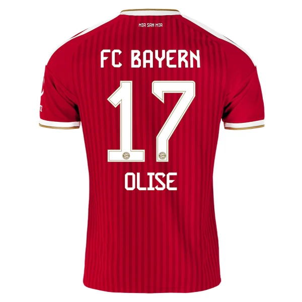 Camiseta FC Bayern Múnich Olise 17 Niños 1ª Equipación 26/27