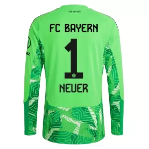 Camiseta Portero FC Bayern Múnich Manuel Neuer 1 Hombre 1ª Equipación 26/27 Manga Larga