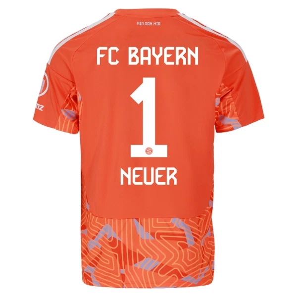 Camiseta Portero FC Bayern Múnich Manuel Neuer 1 Hombre 2ª Equipación 26/27 Camiseta Portero FC Bayern Múnich Manuel Neuer 1 Hombre 2ª Equipación 26/27