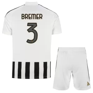 Camiseta Juventus Bremer 3 Niños 1ª Equipación 26/27