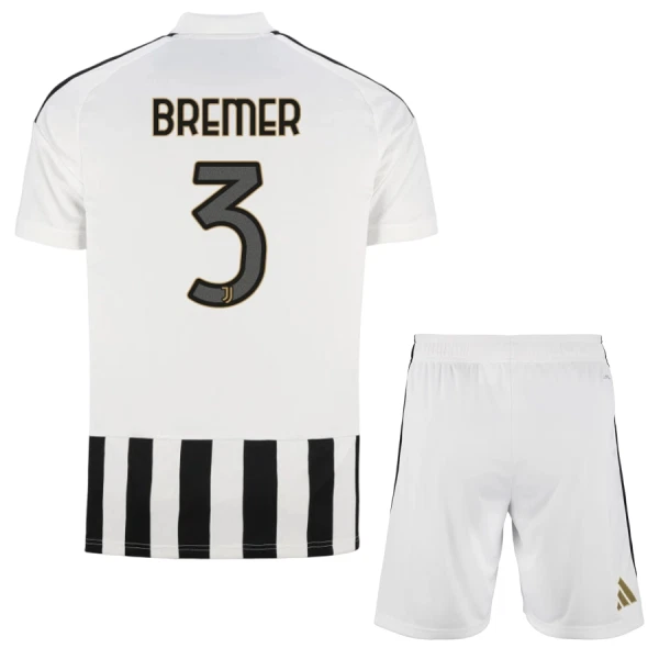 Camiseta Juventus Bremer 3 Niños 1ª Equipación 26/27 Camiseta Juventus Bremer 3 Niños 1ª Equipación 26/27