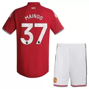 Camiseta Manchester United Kobbie Mainoo 37 Niños 1ª Equipación 26/27