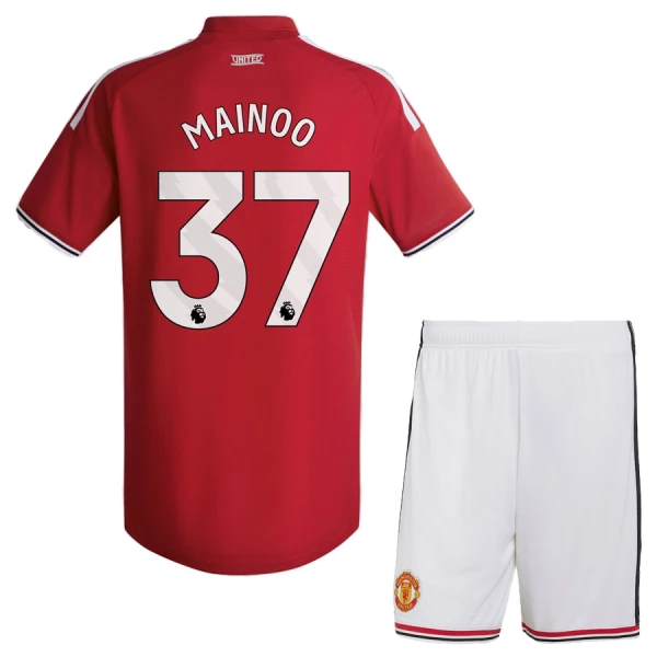 Camiseta Manchester United Kobbie Mainoo 37 Niños 1ª Equipación 26/27 Camiseta Manchester United Kobbie Mainoo 37 Niños 1ª Equipación 26/27