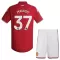 Camiseta Manchester United Kobbie Mainoo 37 Niños 1ª Equipación 26/27