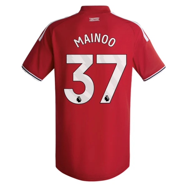 Camiseta Manchester United Kobbie Mainoo 37 Niños 1ª Equipación 26/27